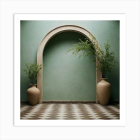 Archway Stock Videos & Royalty-Free Footage 37 Art Print