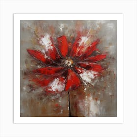 Flower of Red Cosmea Art Print