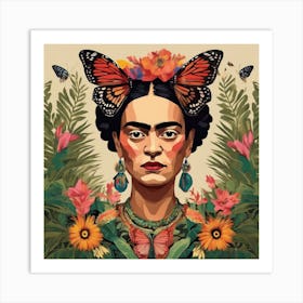 Frida Kahlo 132 Art Print