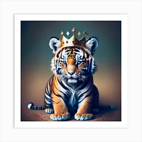 Baby king Art Print