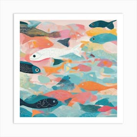 Fish In The Sea Art Print