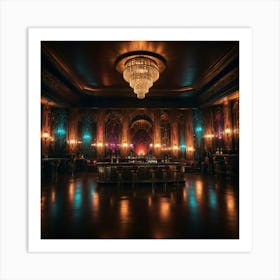 Nightclub 2 Art Print