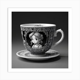 Tea Art 418 Art Print