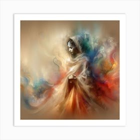 Krishna Painting Art Print