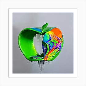 Apple Art Print