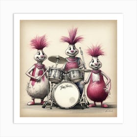 Trolls 4 Art Print