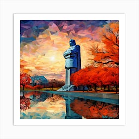 Klondike Statue Art Print