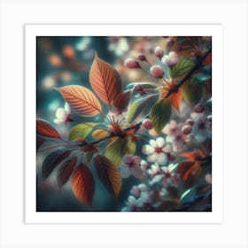 Cherry Blossoms Art Print