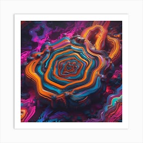 Abstract Abstract Painting 2 Art Print