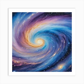 Spiral Galaxy Art Print