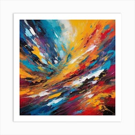 One Of A Kind Abstract Painting Art Print