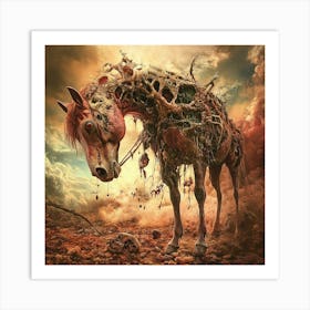 Trinucleons Grandmamas Horse Drenches Multimorphism Editorial Art 1729586389 2 Art Print