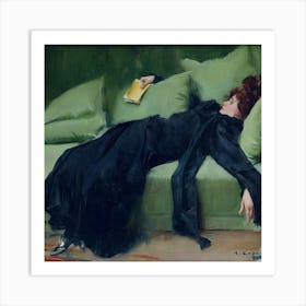 Vintage Eclectic Art 72 Art Print