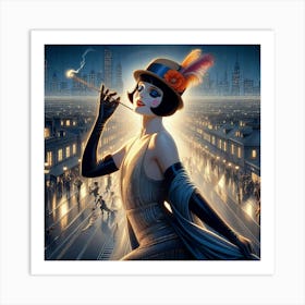 Kiki de Montparnasse 12 Art Print