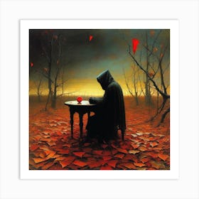 'The Red Apple' Art Print