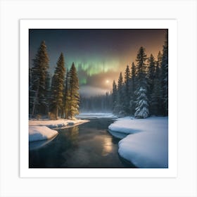 Aurora Borealis Art Print