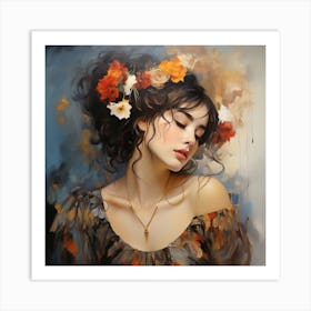 Beautiful Women Series 2 Art Print