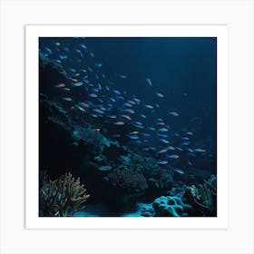 Coral Reef 1 Art Print