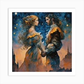 Lovers 1 Art Print