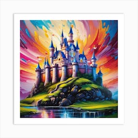 Cinderella Castle 26 Art Print