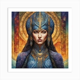 Elven Woman Art Print