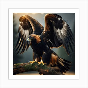 Golden Eagle 11 Art Print