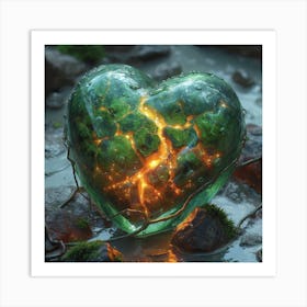 Heart Of Stone 2 Art Print