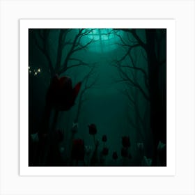 Dark Forest 1 Art Print