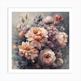 Peonies Art Print