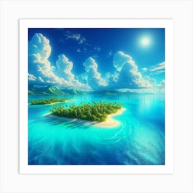 Serene Seascape Art Print