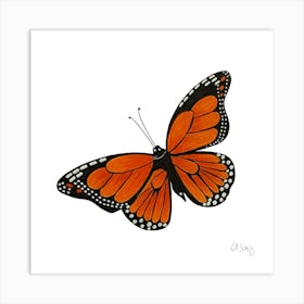 Monarch Butterfly Art Print