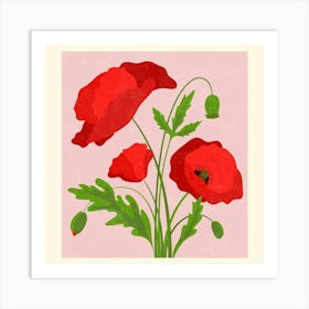 Poppies 1 Art Print