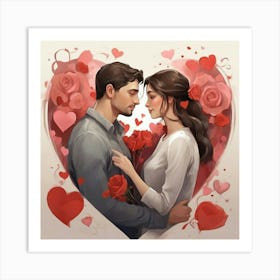Valentine'S Day 4 Art Print