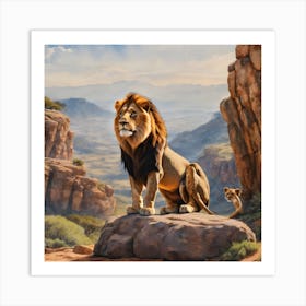 The Lion King Art Print