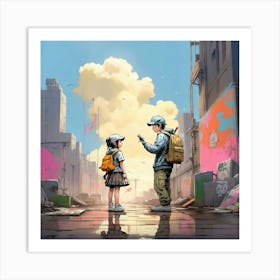 Street Art Art Print