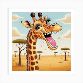 Giraffes Art Print