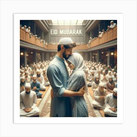 Eid Mubarak Art Print