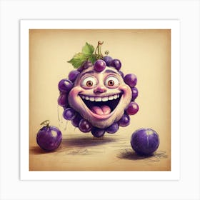 Grapes 19 Art Print