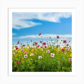 Field Of Flowers Art Print