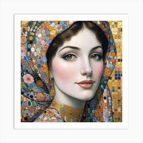 Woman In Gold Art Print