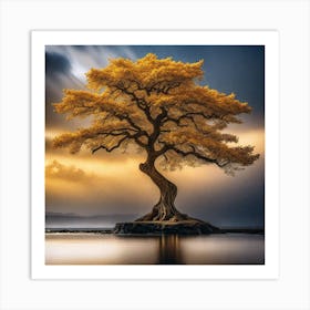 Lone Tree 24 Art Print