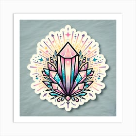 Crystal Quartz Art Print