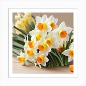 Daffodils 2 Art Print