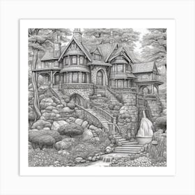 Fairytale House Art Print