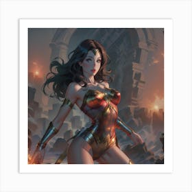 Wonder Woman 2 Art Print