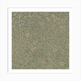 Wallpaper By William Morris Art Print