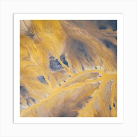 Yellow River Art Print