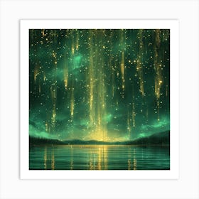 Starry Night Sky Art Print