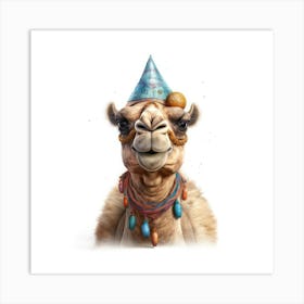 Camel Birthday Party Art Print