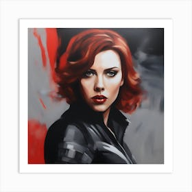 Black Widow Art Print